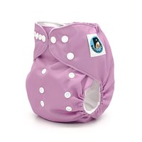 Jolie Fleur Collection, 6 pocket cloth diapers with 3-layer diaper inserts