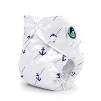 Yachtsman Collection, 6 pocket cloth diapers with 3-layer diaper inserts