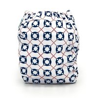 Life Preserver Print Pocket Cloth Diaper - "Afloat" Print with Insert