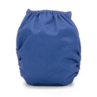 Blue Pocket Cloth Diaper - "Adrift" Solid Blue Color with Insert
