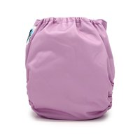 Pale Purple Pocket Cloth Diaper in "Lavender" Print with Diaper Insert