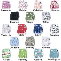 Build Your Own 4-pack pocket cloth diapers with 3-layer diaper inserts