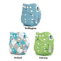 Park Avenue Collection, 3 pocket cloth diapers with 3-layer diaper inserts