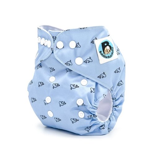 Yachtsman Collection, 6 pocket cloth diapers with 3-layer diaper inserts
