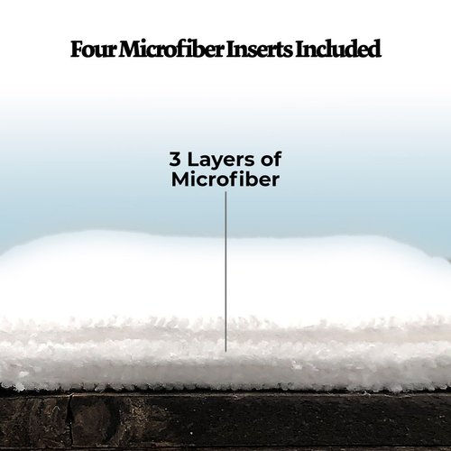 Build Your Own 4-pack pocket cloth diapers with 3-layer diaper inserts