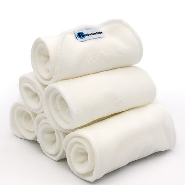 6-Layer Cloth Diaper Inserts (6 pack)